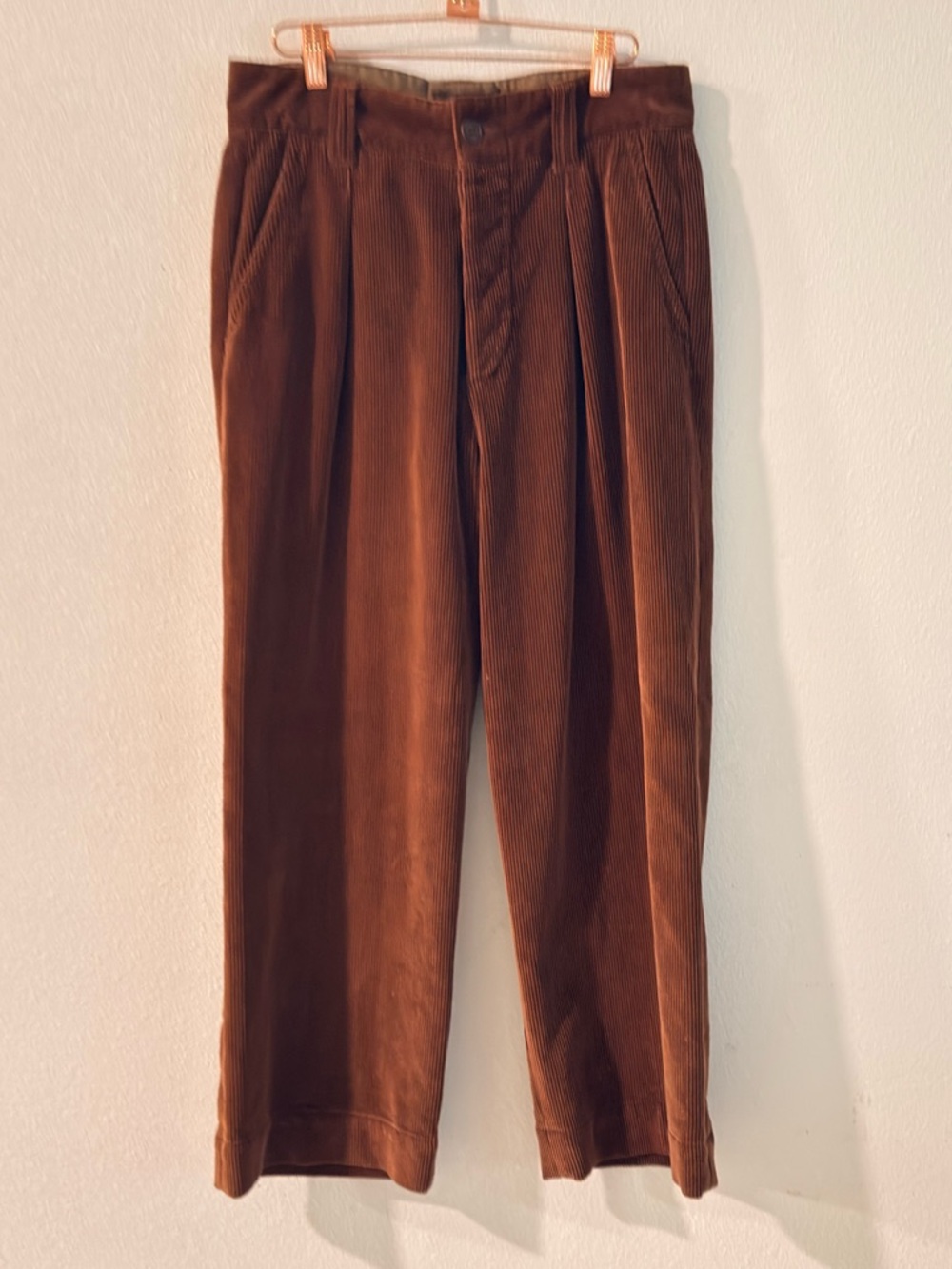 Ralph Lauren Brown high waist Corduroy Pants size 28 - Picture 3 of 13